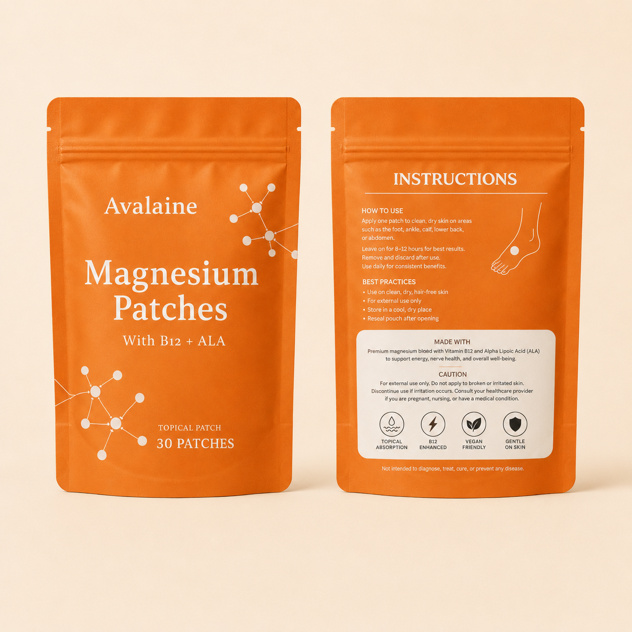 Aurelle Nerve Relief Magnesium Patches